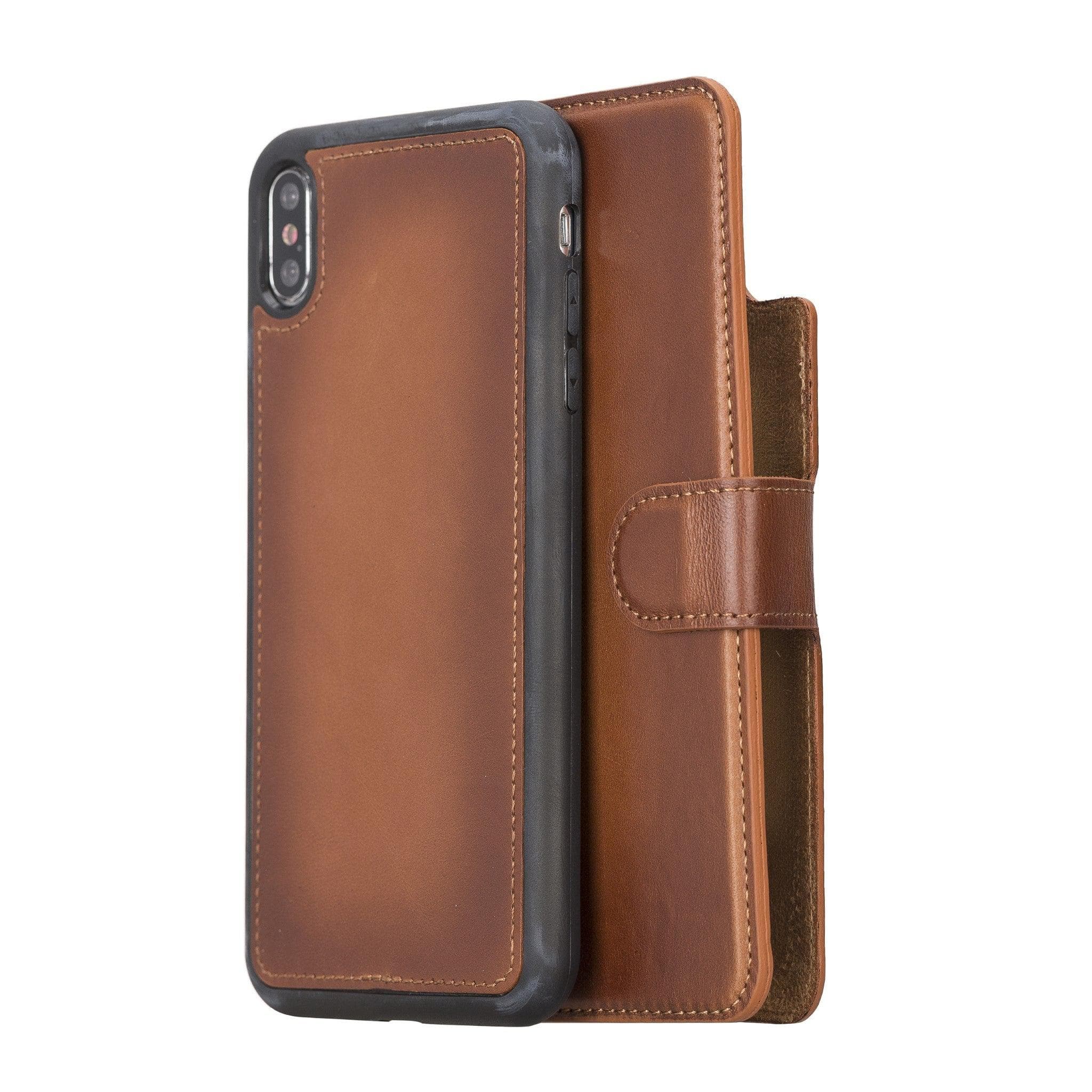 B2B - Apple iPhone XSM Detachable Leather Case / MW RST2EF Bouletta B2B