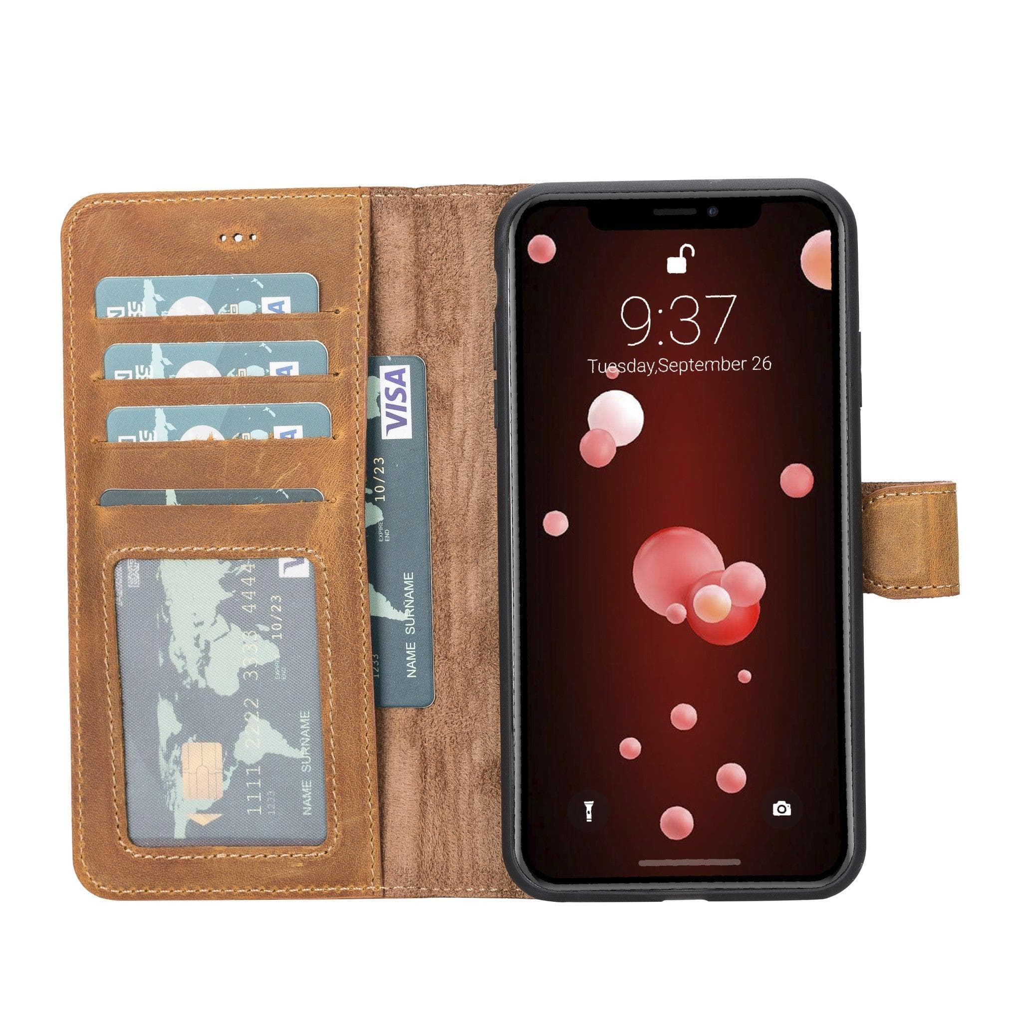 B2B - Apple iPhone XSM Detachable Leather Case / MW Bouletta B2B
