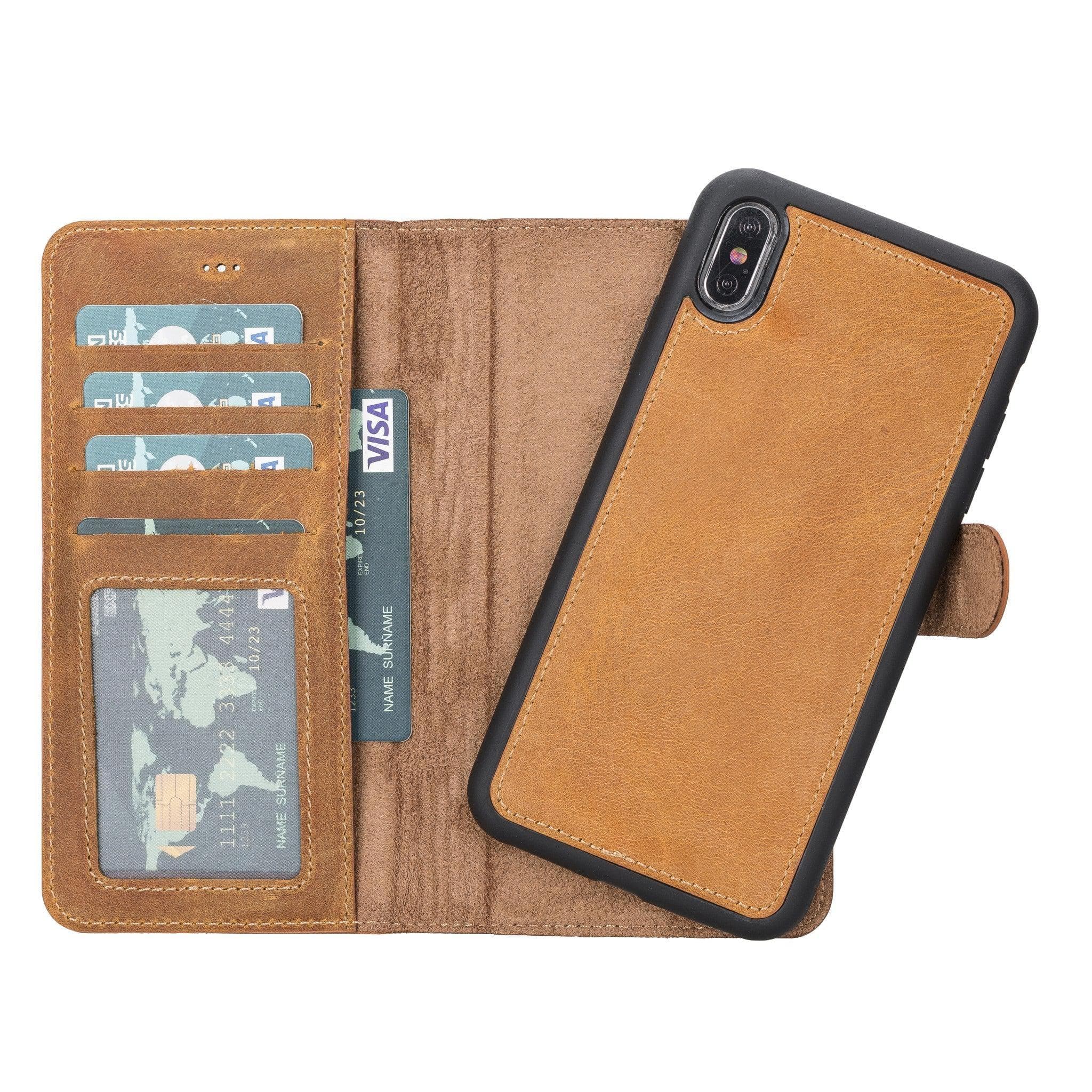 B2B - Apple iPhone XSM Detachable Leather Case / MW Bouletta B2B