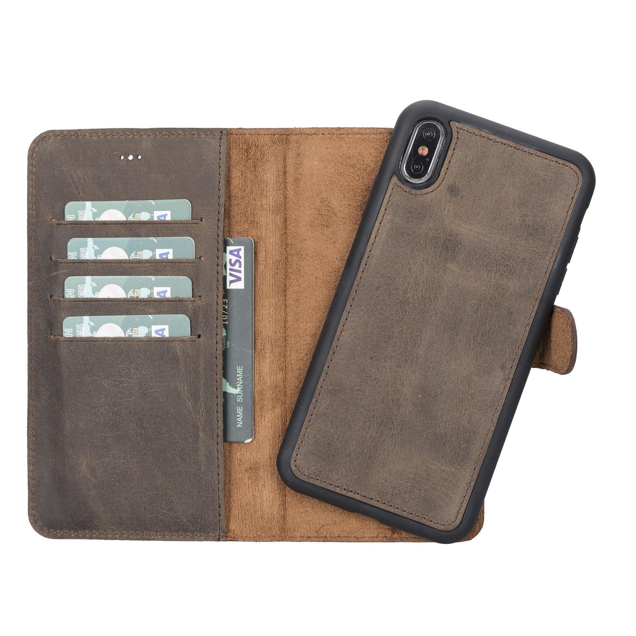 B2B - Apple iPhone XSM Detachable Leather Case / MW Bouletta B2B