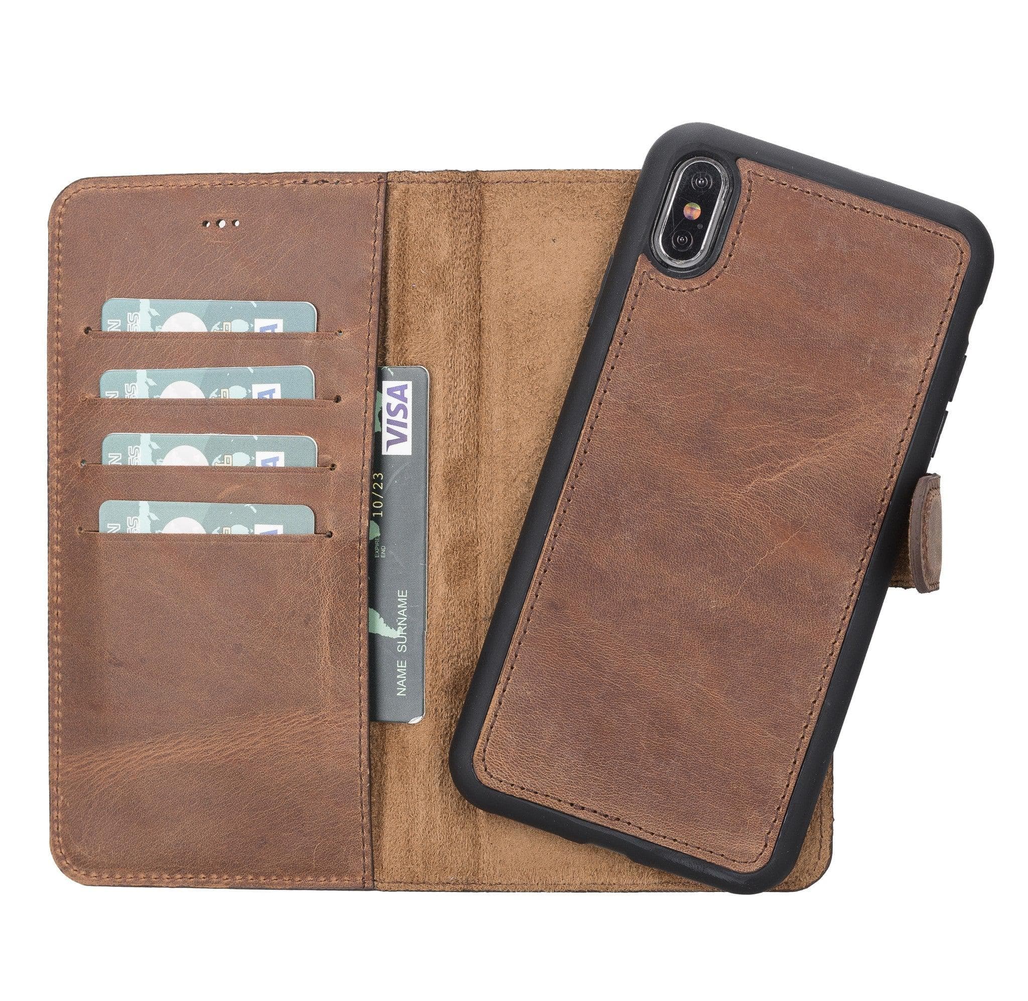 B2B - Apple iPhone XSM Detachable Leather Case / MW Bouletta B2B