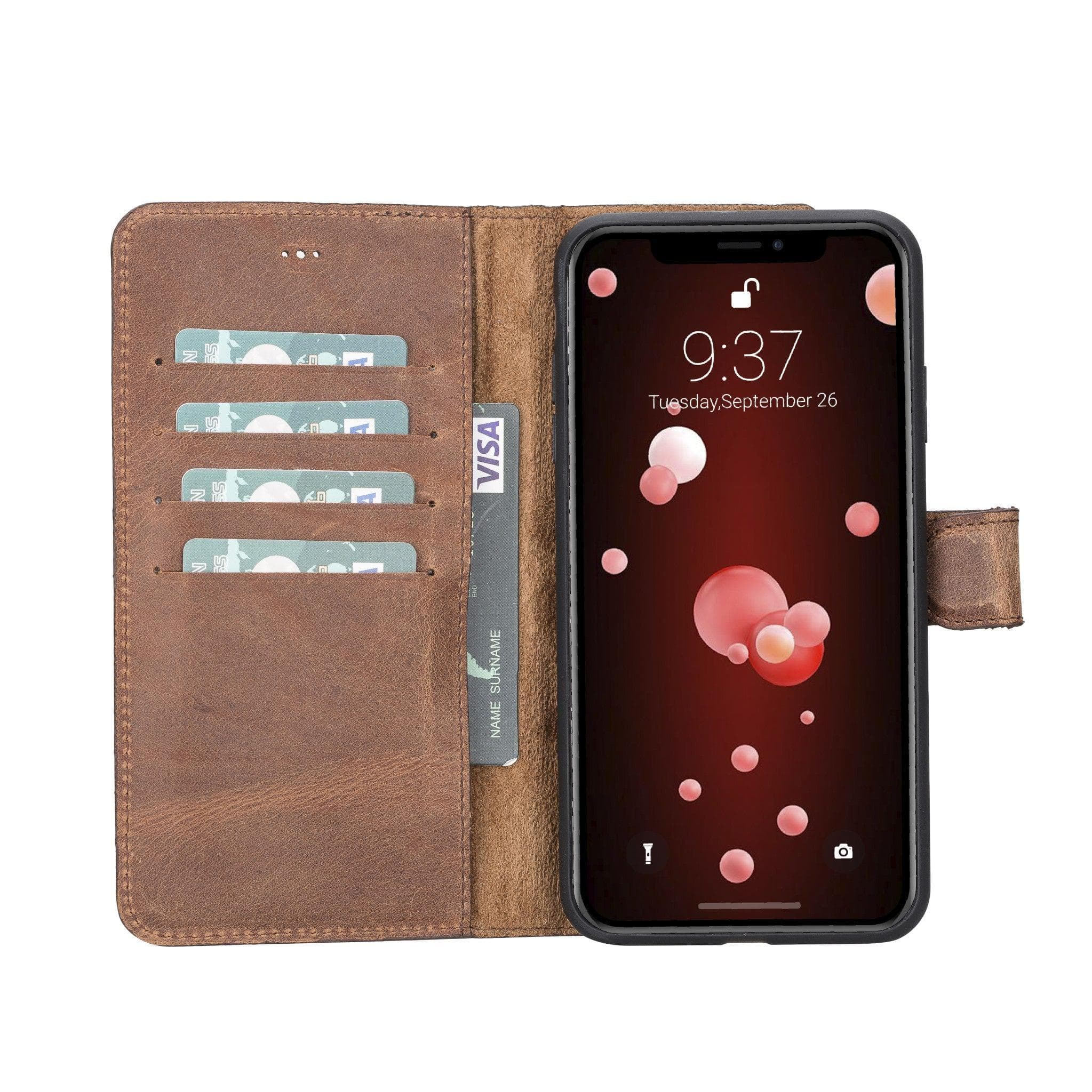 B2B - Apple iPhone XSM Detachable Leather Case / MW Bouletta B2B