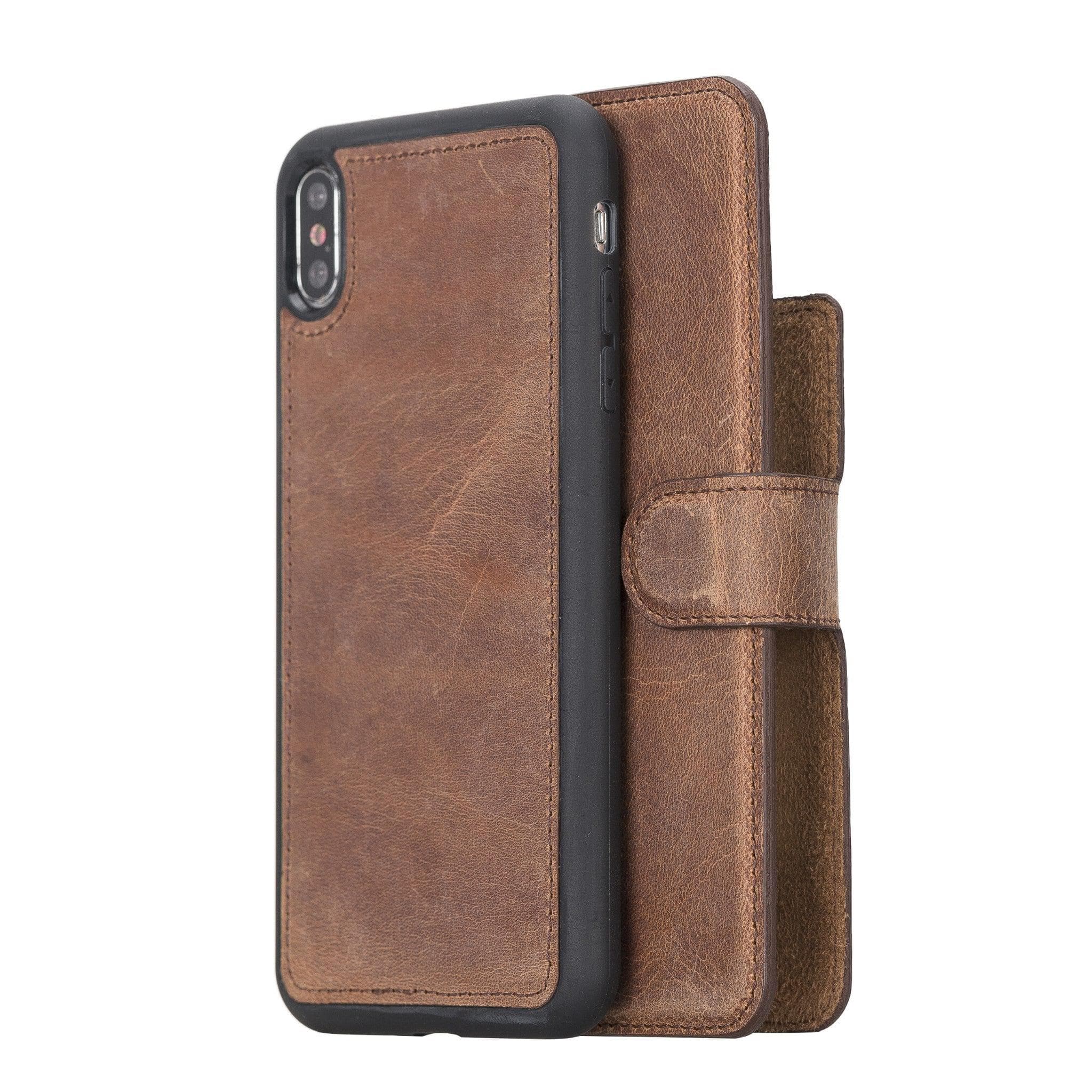 B2B - Apple iPhone XSM Detachable Leather Case / MW RST2EF Bouletta B2B
