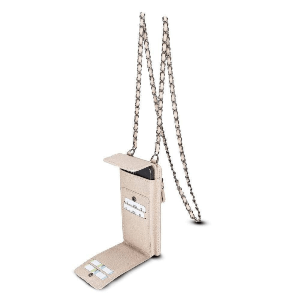 B2B - Avjin Crossbody Leather Bag Compatible with Phones up to 6.9" Bouletta B2B
