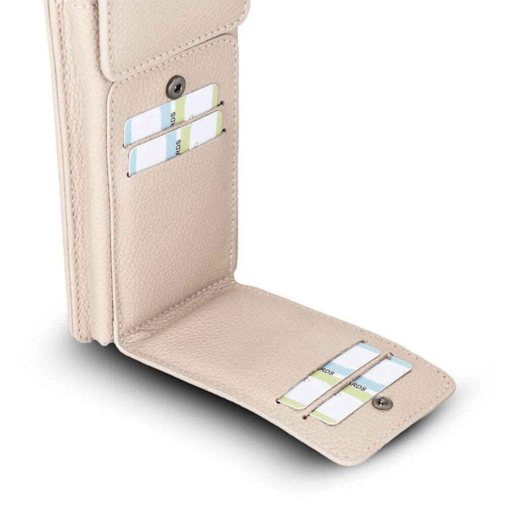 B2B - Avjin Crossbody Leather Bag Compatible with Phones up to 6.9" Bouletta B2B