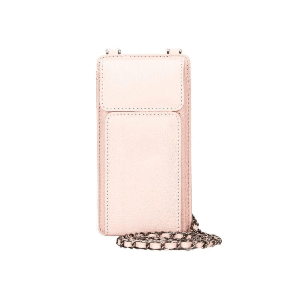 B2B - Avjin Crossbody Leather Bag Compatible with Phones up to 6.9" Bouletta B2B