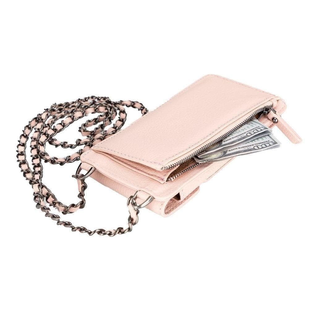 B2B - Avjin Crossbody Leather Bag Compatible with Phones up to 6.9" Bouletta B2B