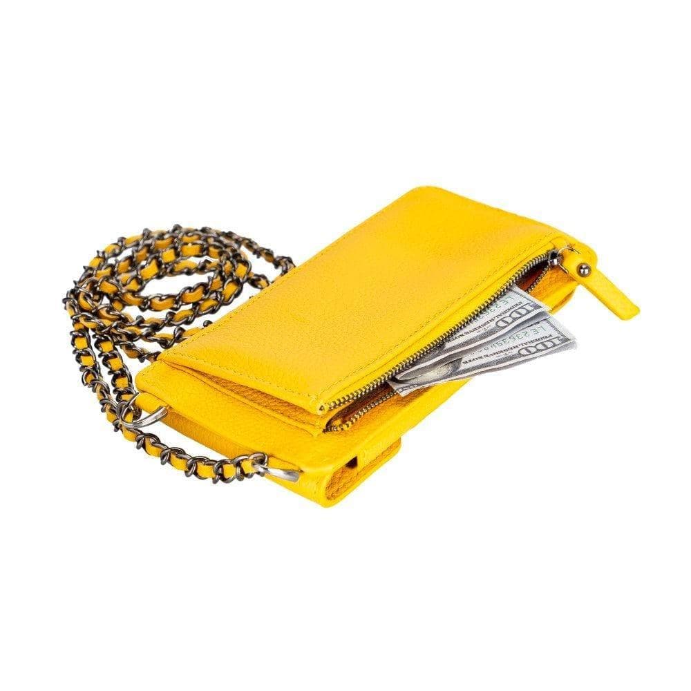 B2B - Avjin Crossbody Leather Bag Compatible with Phones up to 6.9" Bouletta B2B