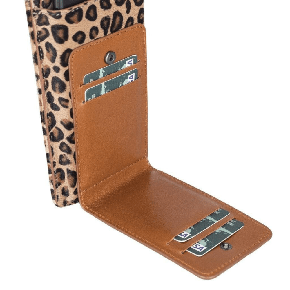 B2B - Avjin Crossbody Leather Bag Compatible with Phones up to 6.9" Bouletta B2B