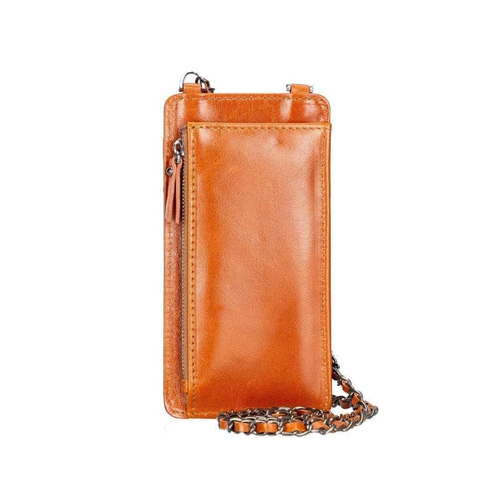 B2B - Avjin Crossbody Leather Bag Compatible with Phones up to 6.9" Bouletta B2B