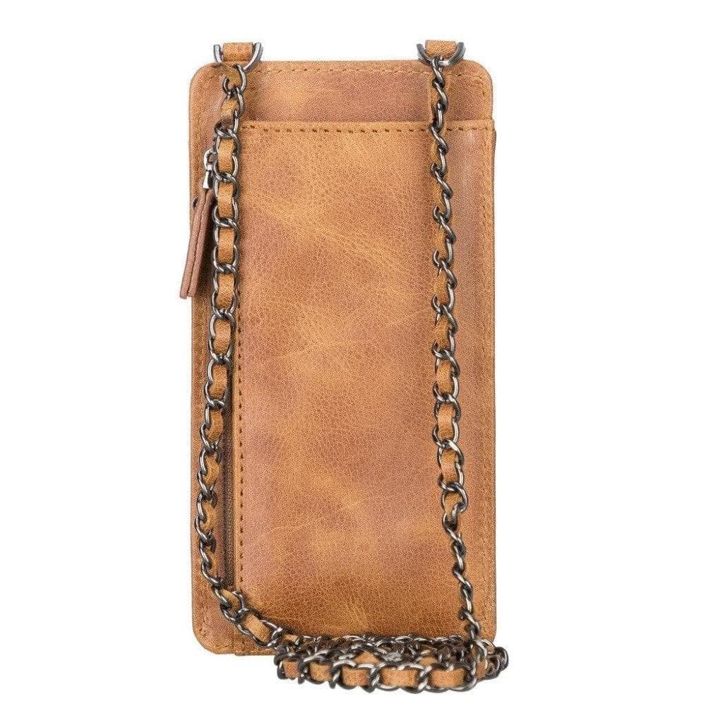 B2B - Avjin Crossbody Leather Bag Compatible with Phones up to 6.9" Bouletta B2B