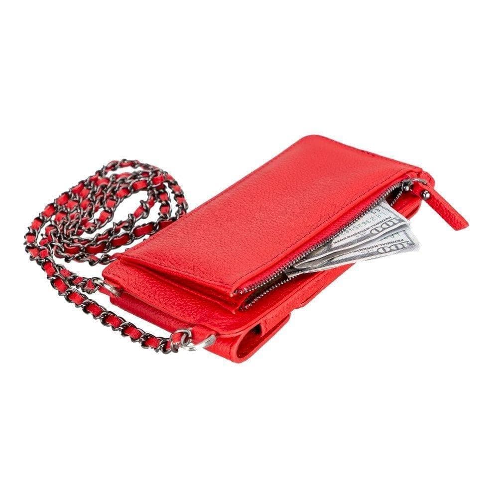 B2B - Avjin Crossbody Leather Bag Compatible with Phones up to 6.9" Bouletta B2B