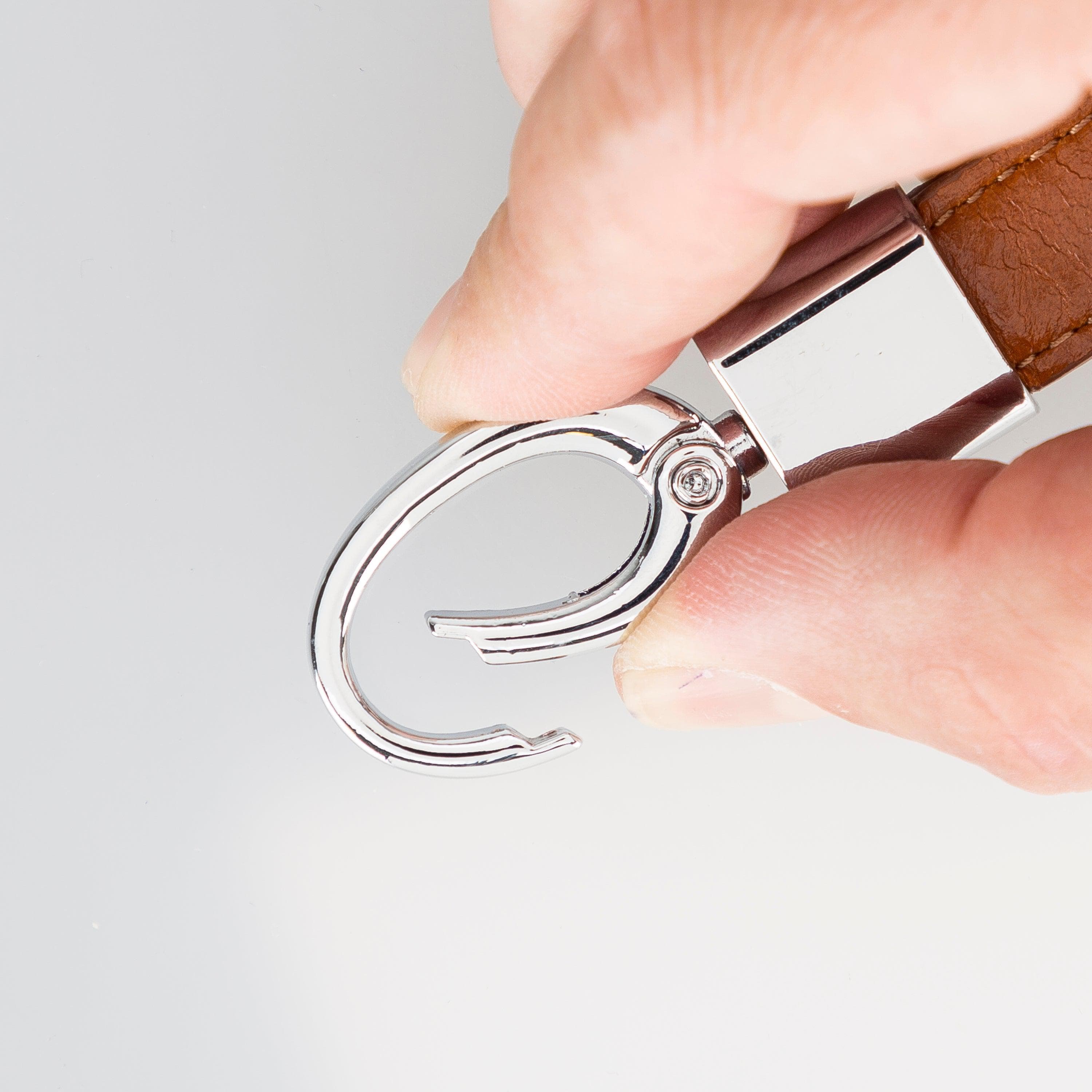 B2B- BKR14 Leather Keyring Bouletta B2B