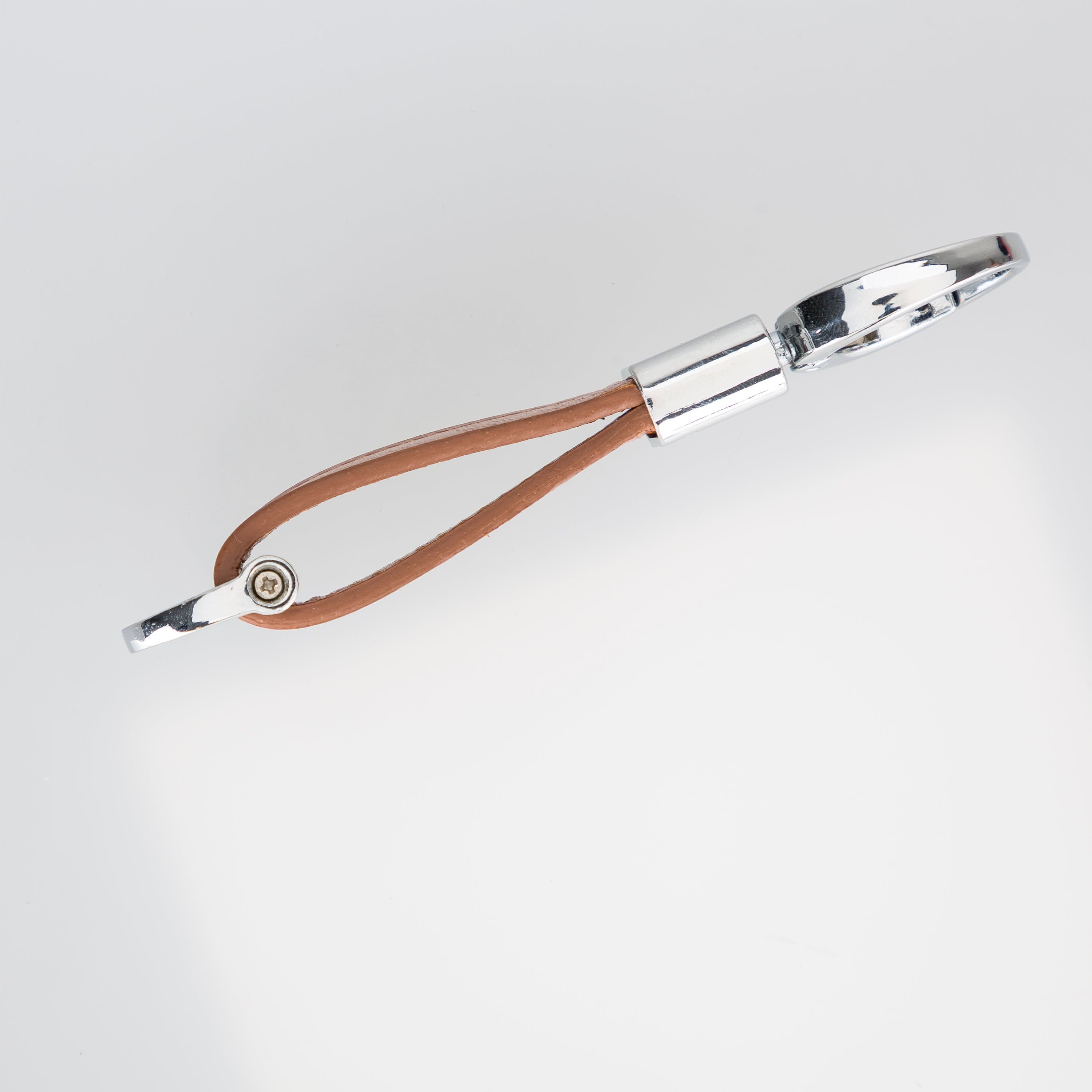 B2B- BKR14 Leather Keyring Bouletta B2B
