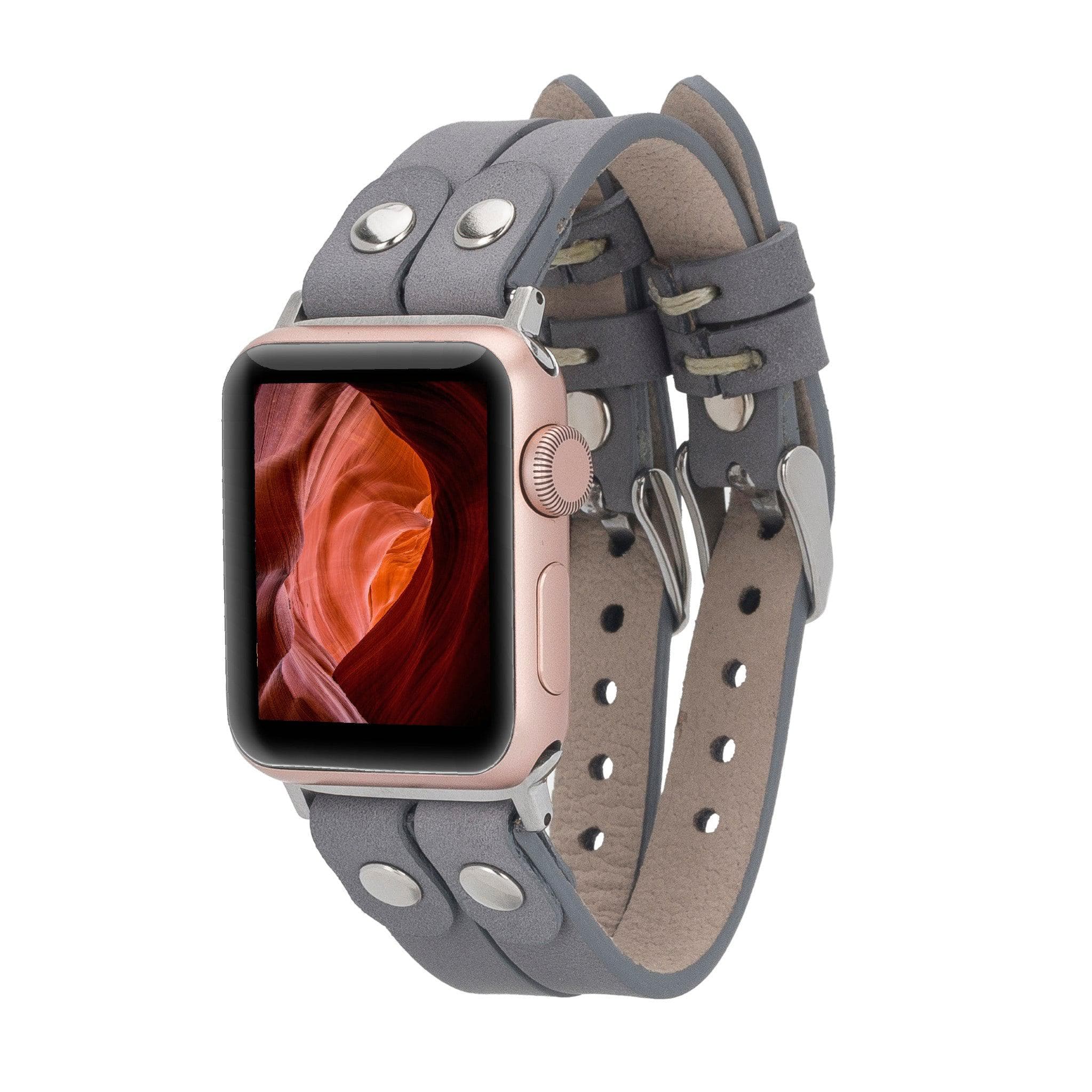 B2B- Durham Ely Apple Watch Leather Straps Bouletta B2B