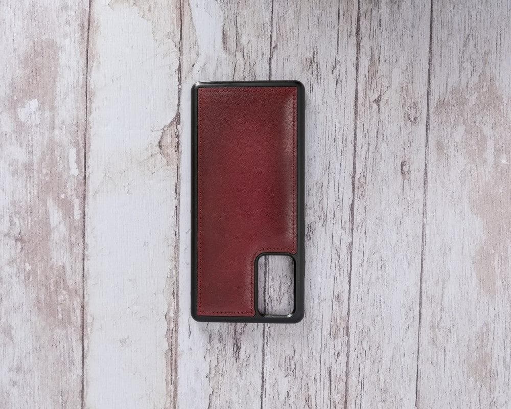 B2B - Flex Leather Back Cover Note20 Series Note 20 Ultra / Red Bouletta