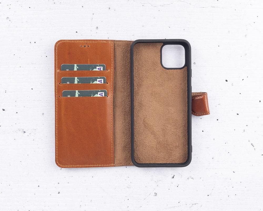 B2B- Google Pixel 4 Series Detachble Magnetic Wallet Leather Case Bouletta