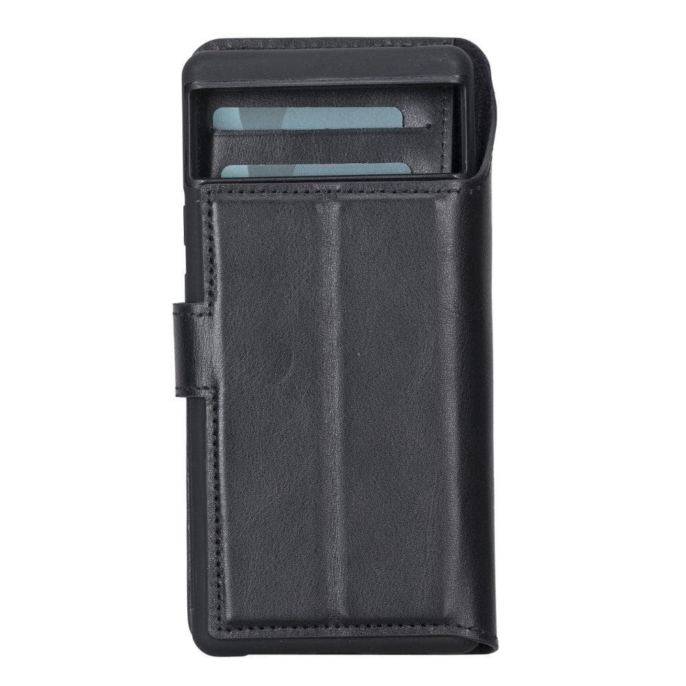 B2B- Google Pixel 6  Series Detachble Magnetic Wallet Leather Case Bouletta B2B