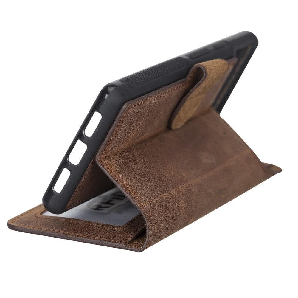 B2B- Google Pixel 6  Series Detachble Magnetic Wallet Leather Case Bouletta B2B