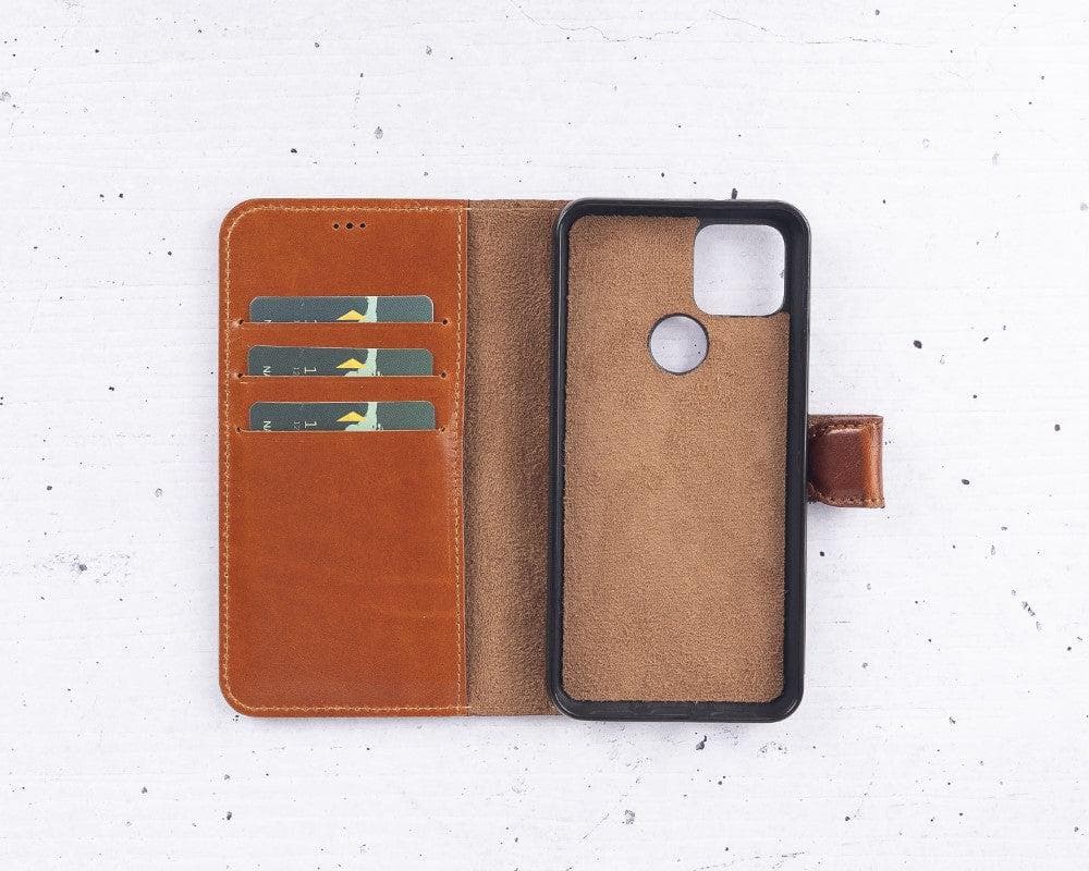 B2B- Google Pixel 6  Series Detachble Magnetic Wallet Leather Case Bouletta B2B