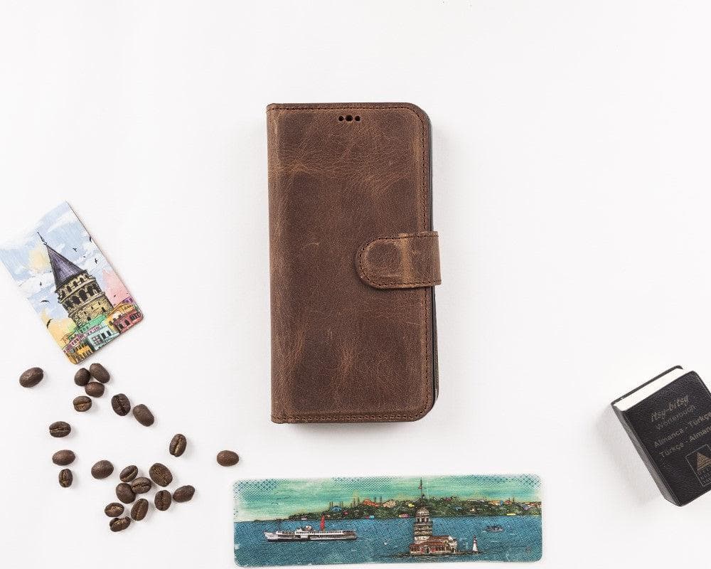 B2B- Google Pixel 6  Series Detachble Magnetic Wallet Leather Case Bouletta B2B