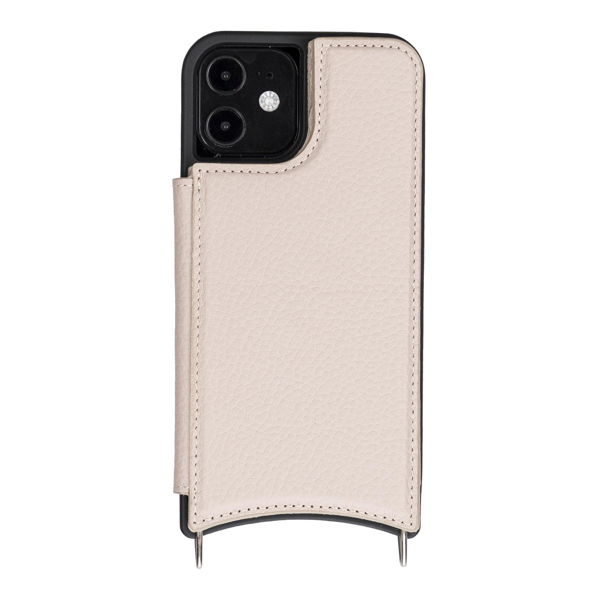 B2B- iPhone 12 Series Leather Saff UFW Plain Strap Bouletta B2B