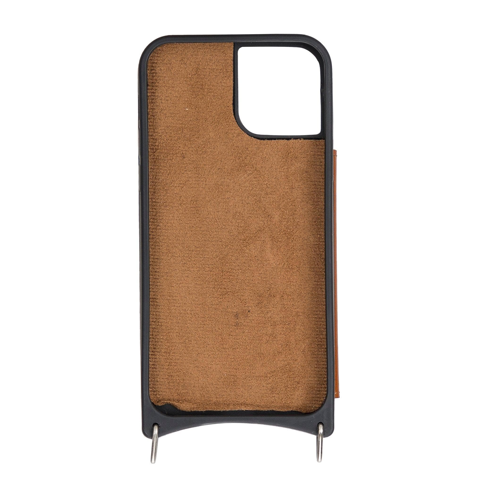 B2B- iPhone 12 Series Leather Saff UFW Plain Strap Bouletta B2B
