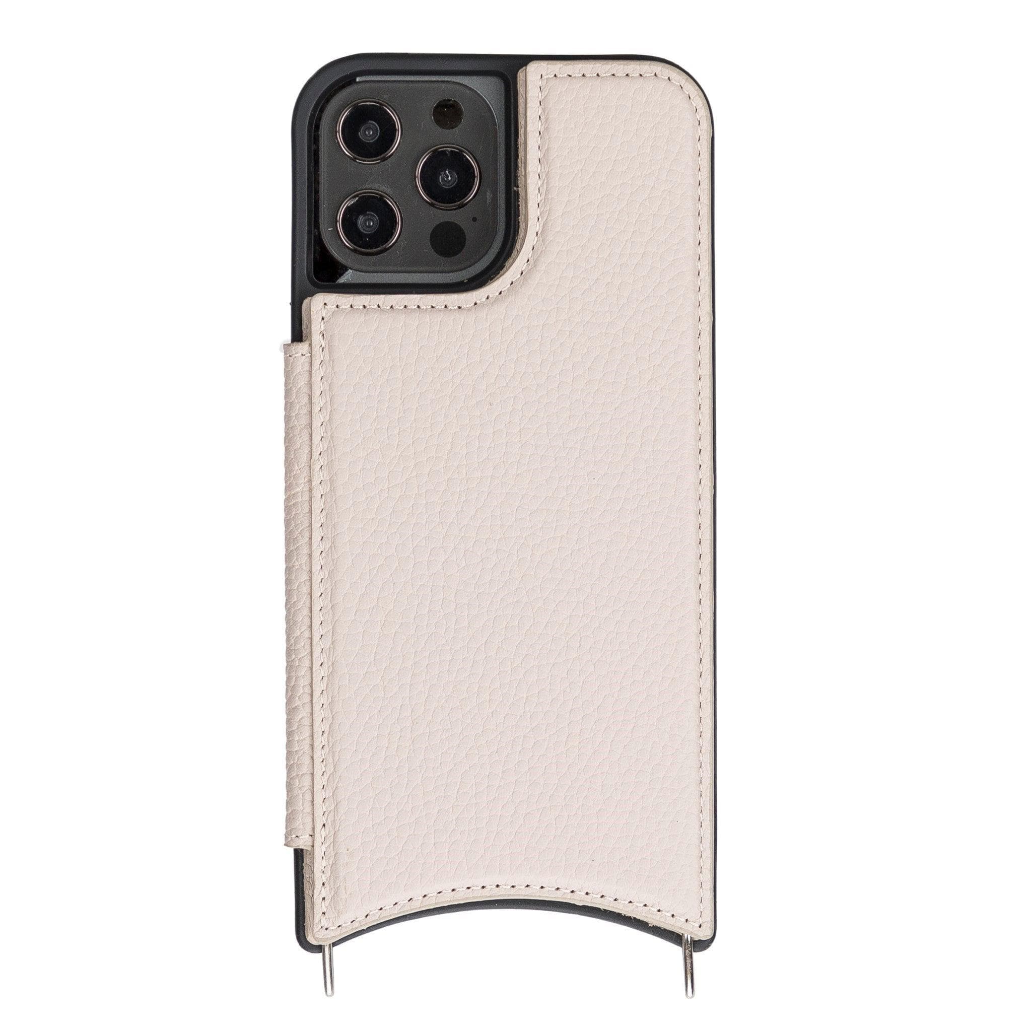 B2B- iPhone 12 Series Leather Saff UFW Plain Strap Bouletta B2B