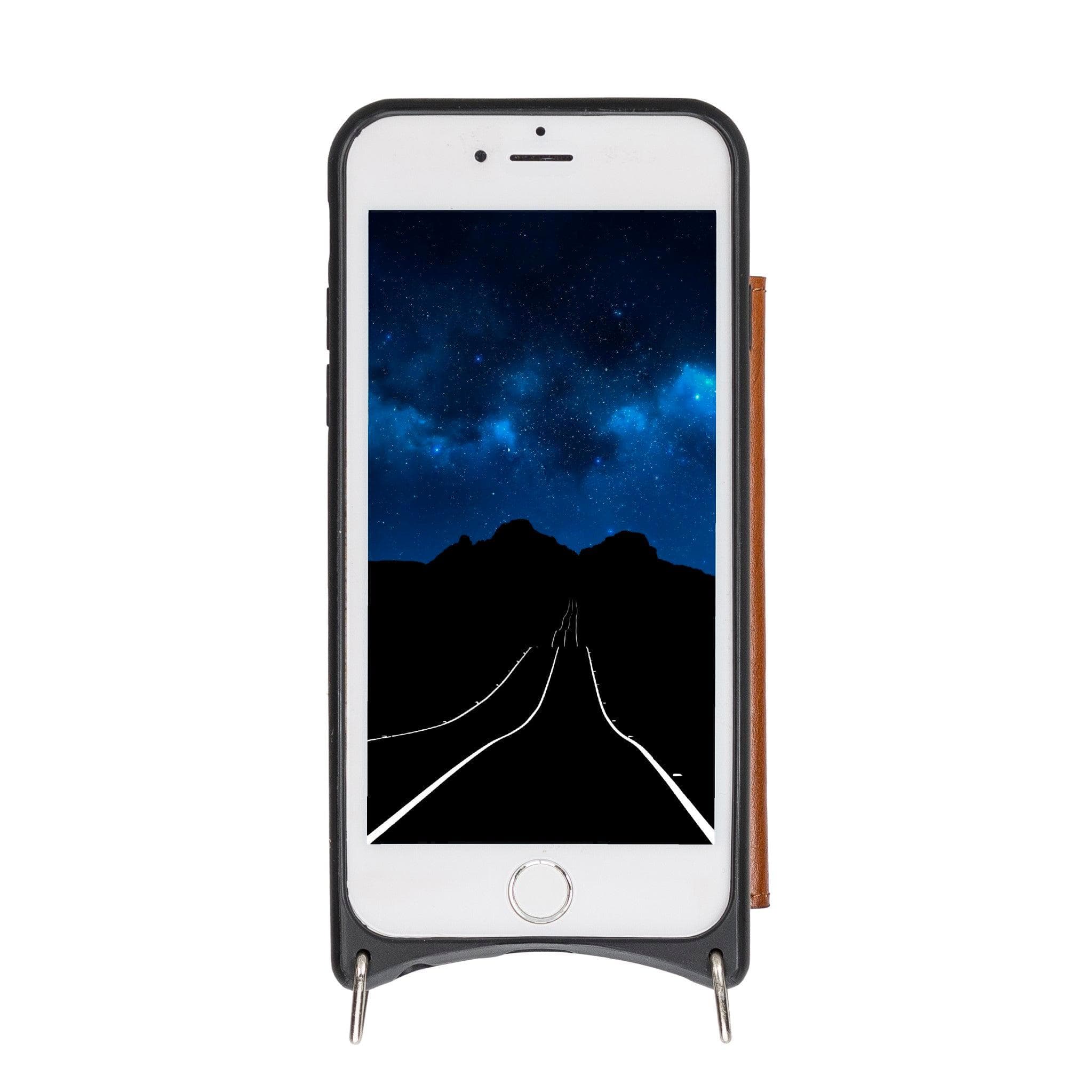 B2B- iPhone 7/8 Leather Saff UFW Plain Strap Bouletta B2B