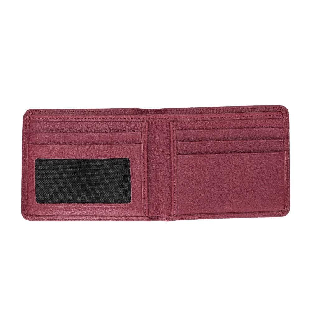 B2B- Jeffry Leather Wallet Bordeaux Bouletta