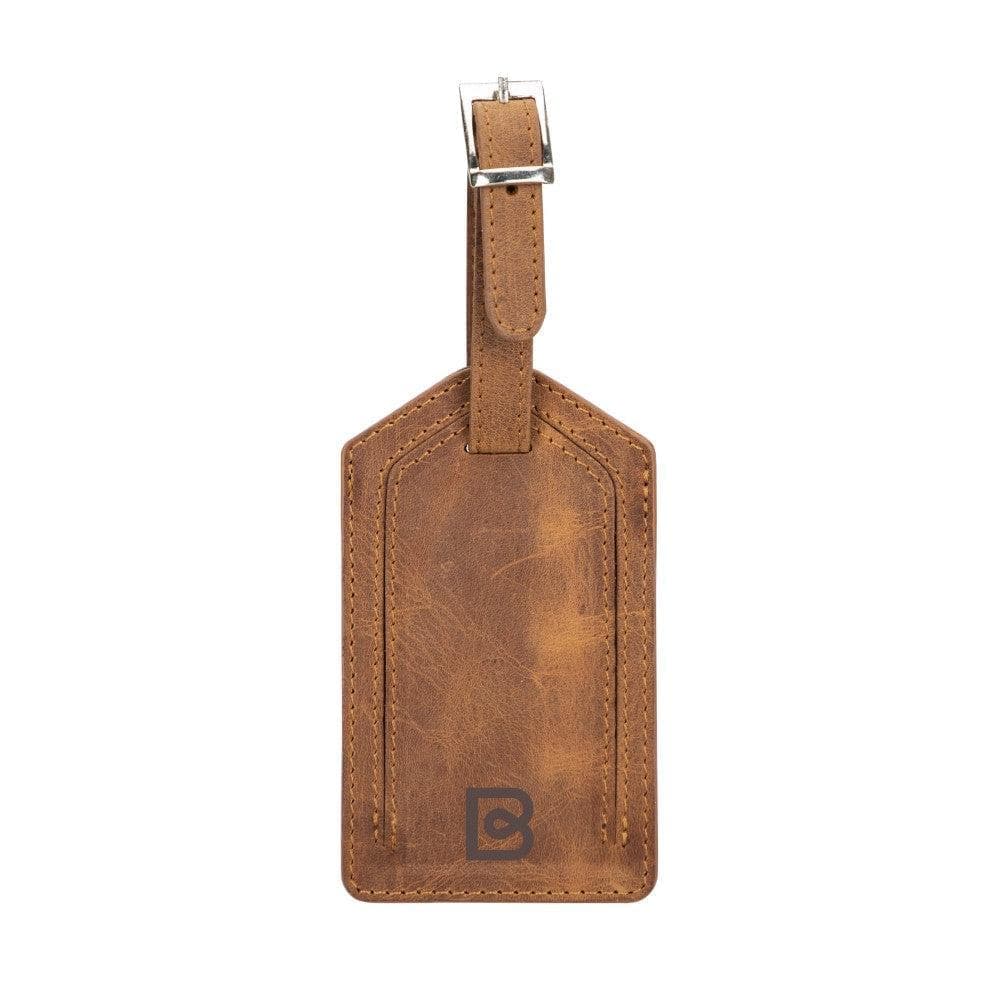 B2B- Leather Airconrad Luggane Tag Bouletta B2B