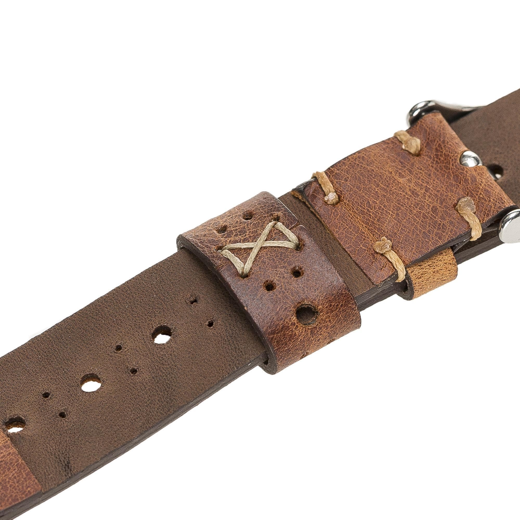 B2B - Leather Apple Watch Bands - BA4 Style Bouletta B2B