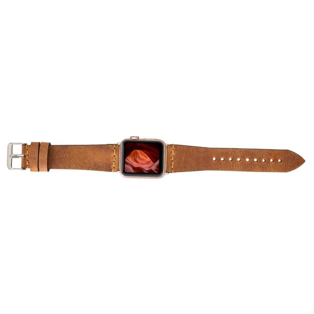 Leather Apple Watch Bands - BA7 Style