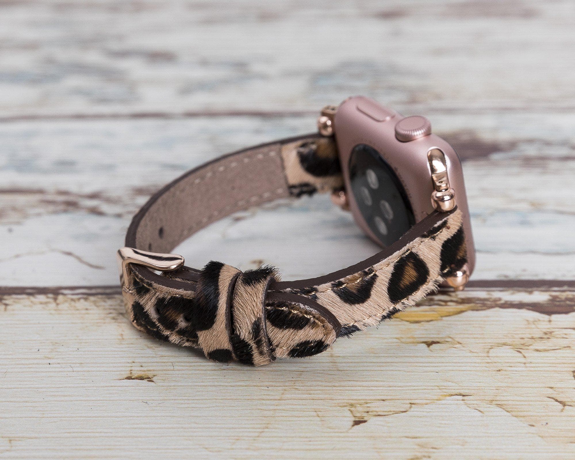 B2B - Leather Apple Watch Bands - Ferro Seamy Style Bouletta B2B