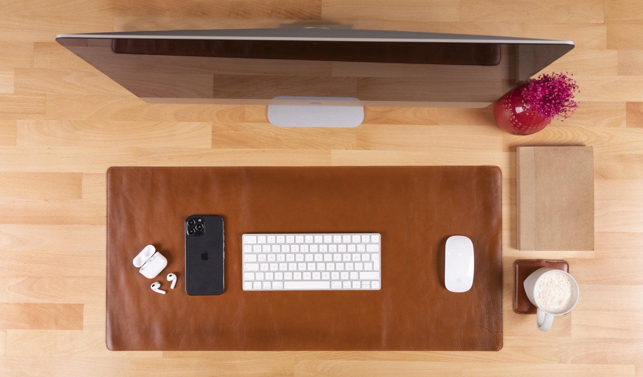 B2B-Leather Desk Mat 37x80 Bouletta B2B