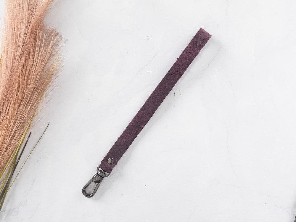 B2B - Leather Hanger Purple Bouletta