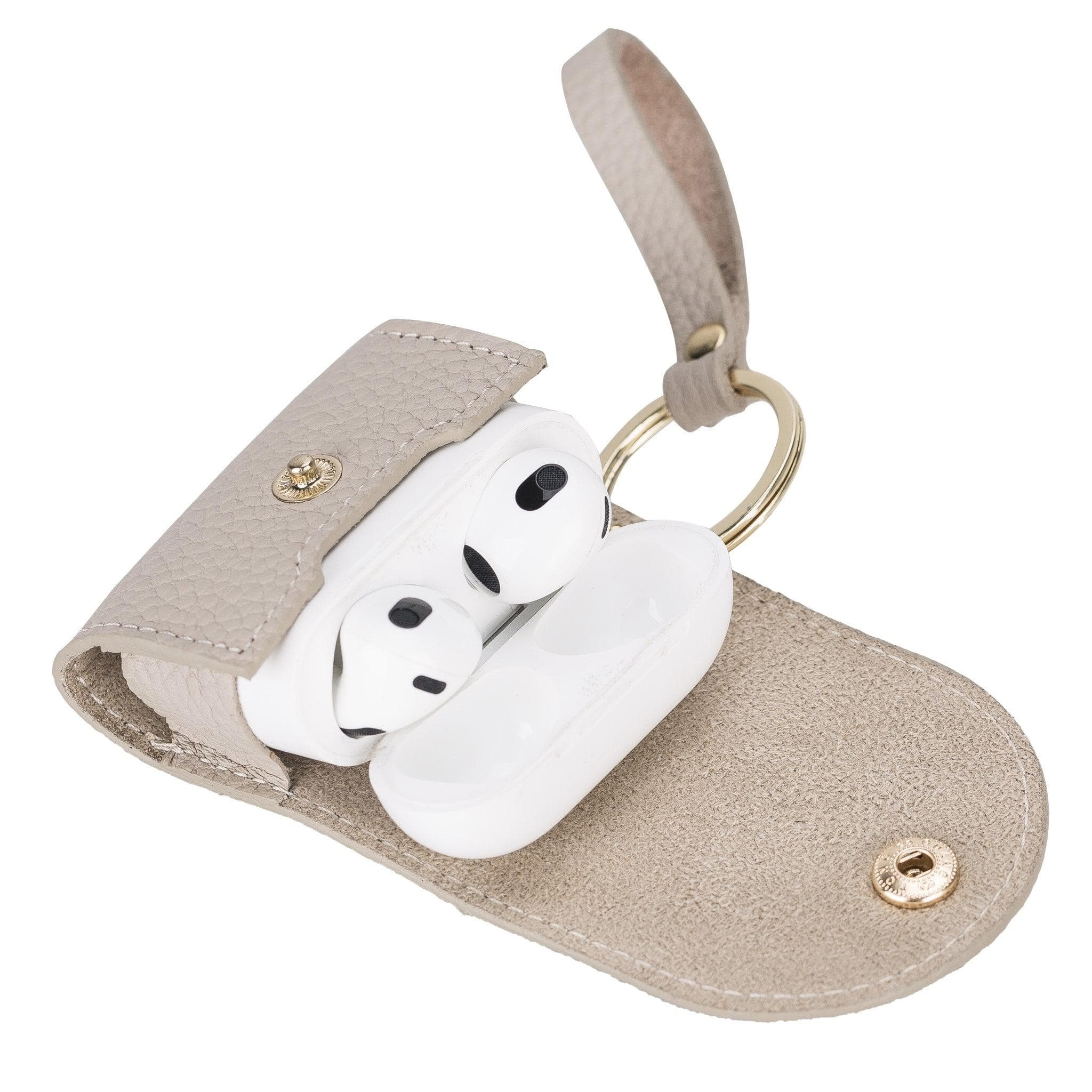 B2B -Mai Snap AirPods 3 Leather Case with Hook Bouletta B2B