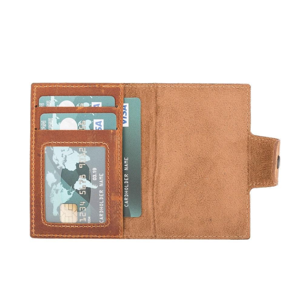 B2B - Mondello Leather Pop-Up Card Holder Bouletta B2B