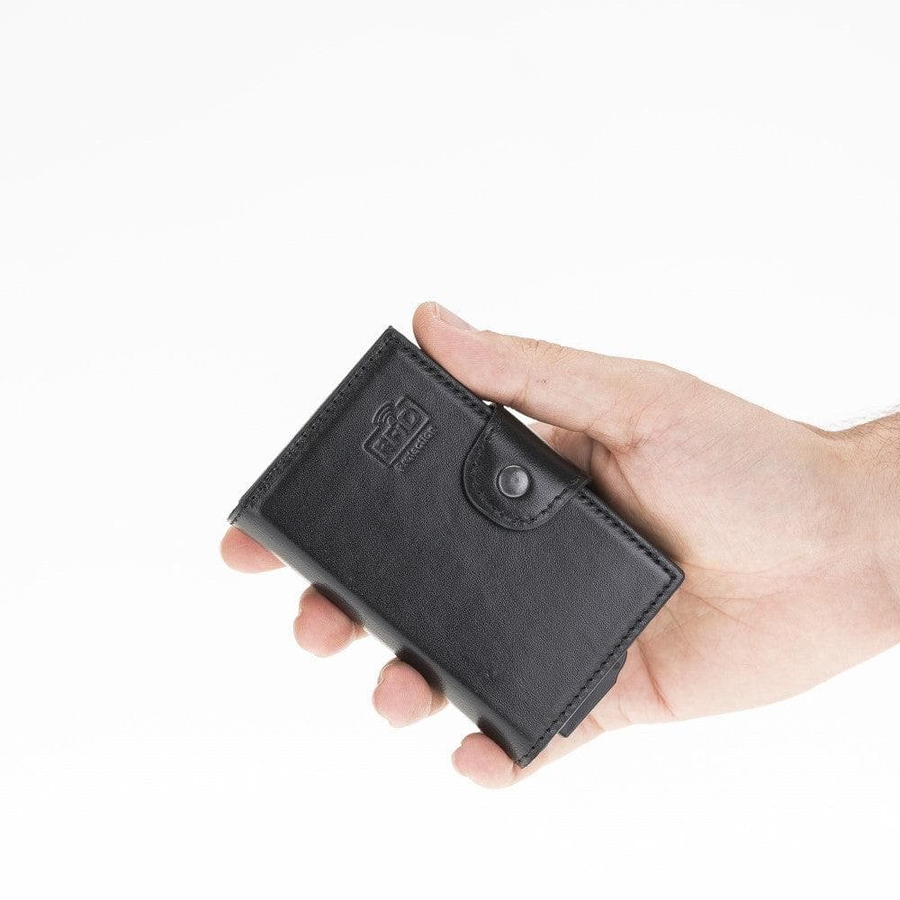 B2B - Mondello Leather Pop-Up Card Holder Bouletta B2B