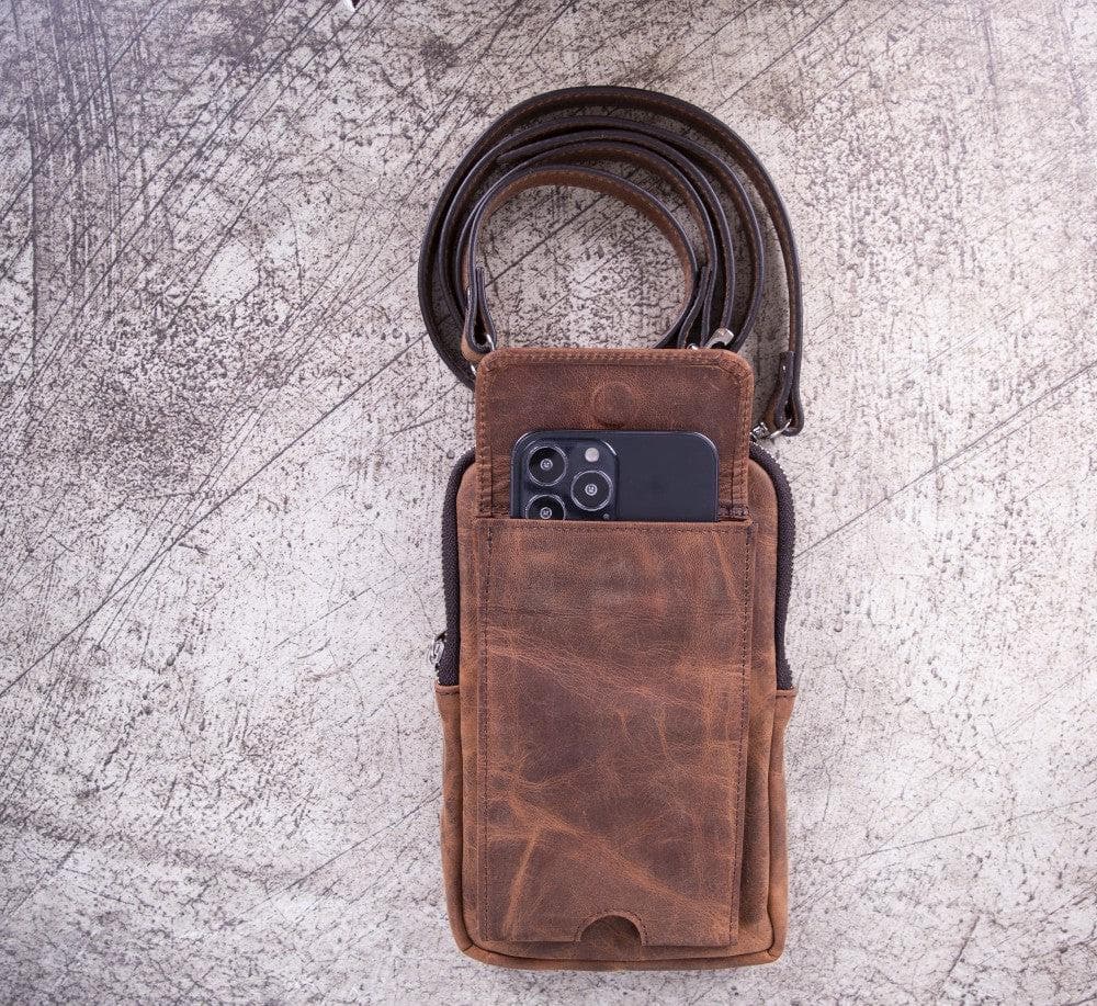 B2B- Nino Geniun Leather Crossbody Bag Bouletta