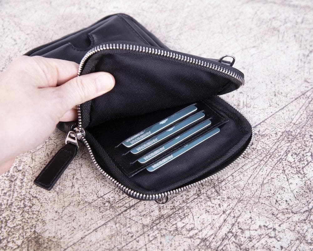 B2B- Nino Geniun Leather Crossbody Bag Bouletta