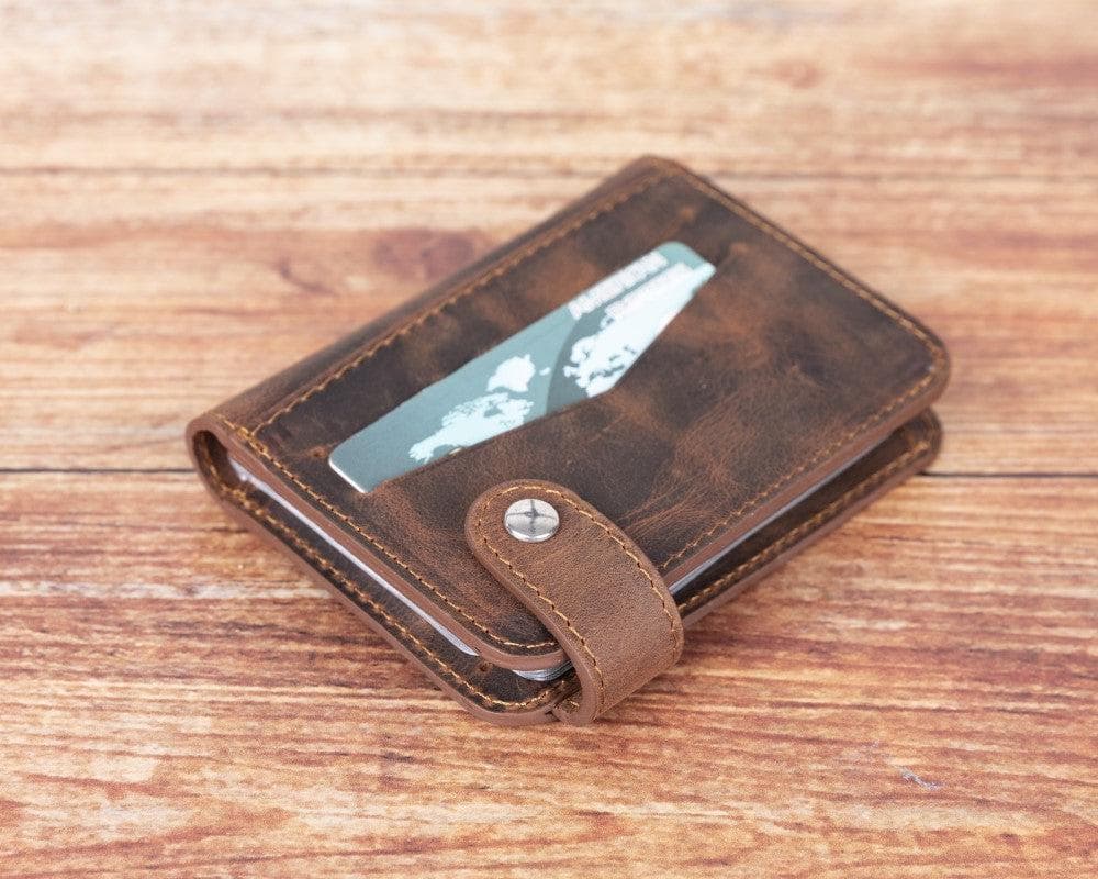 B2B- Oscard Card Holder Brown Bouletta B2B