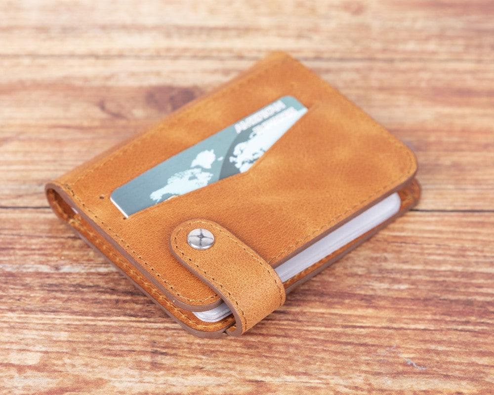 B2B- Oscard Card Holder Light Brown Bouletta B2B