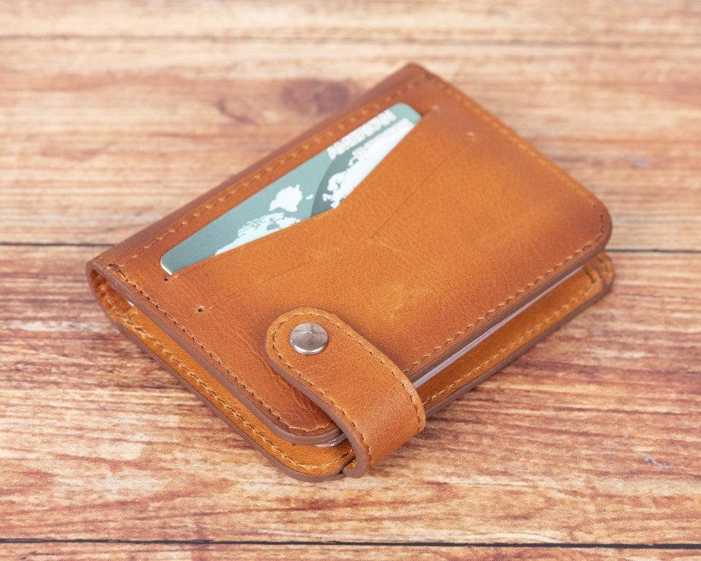 B2B- Oscard Card Holder Tan Bouletta B2B