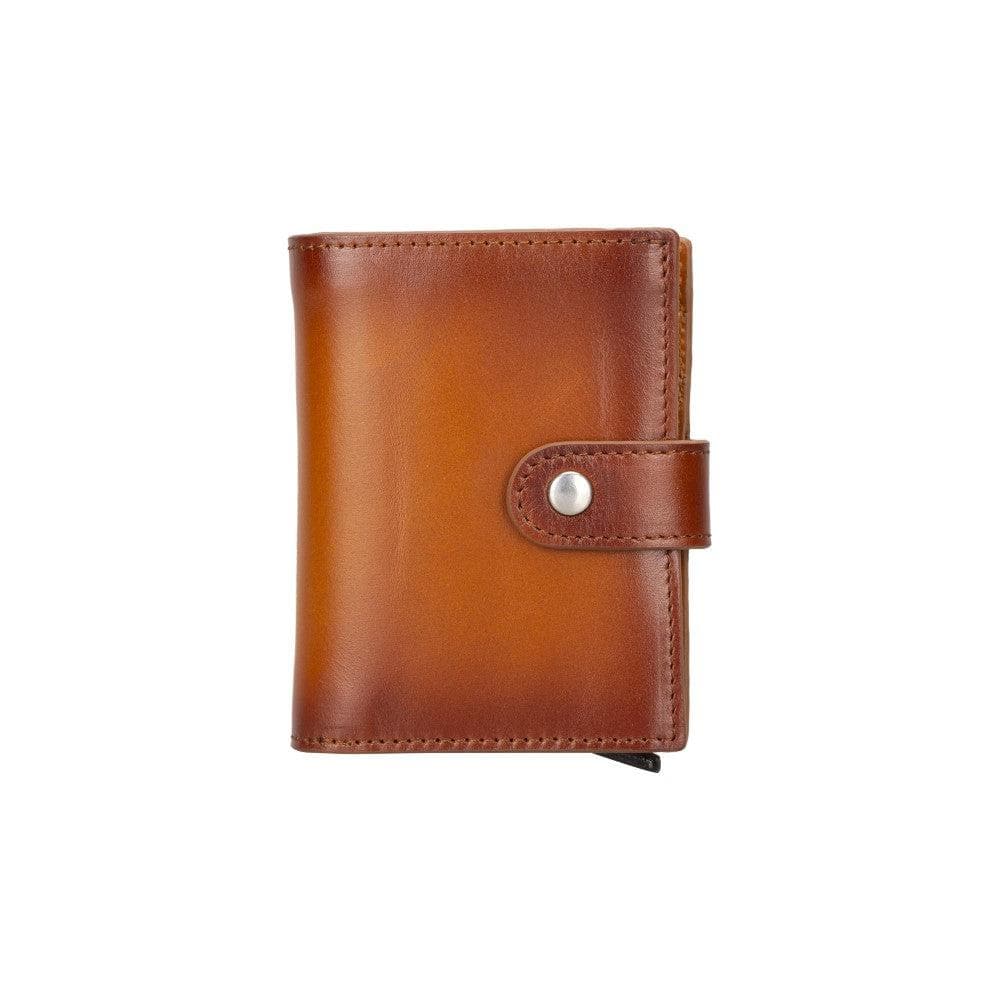B2B - Palertag Leather Mechanical Card Holder Bouletta