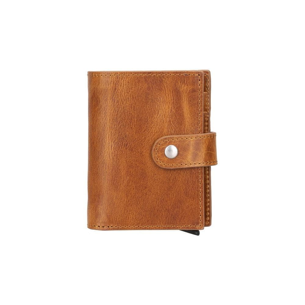 B2B - Palertag Leather Mechanical Card Holder Bouletta
