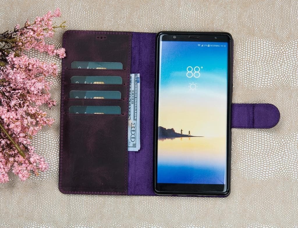 Samsung Galaxy Note 8 Detachable Leather Case / WC - Wallet Case
