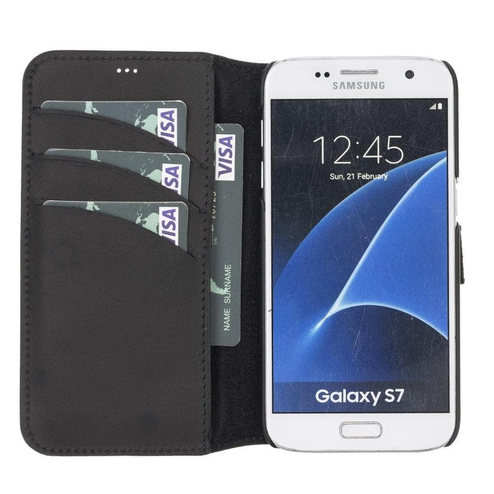 B2B - Samsung Galaxy S7 Detachable Leather Case / WC - Wallet Case G1 / G7 Bouletta B2B