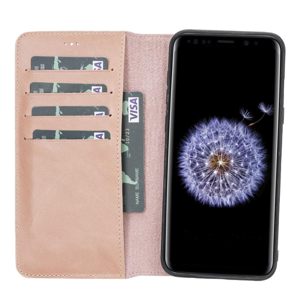 B2B - Samsung Galaxy S8 Series Leather Case | Detachable Wallet Bouletta B2B