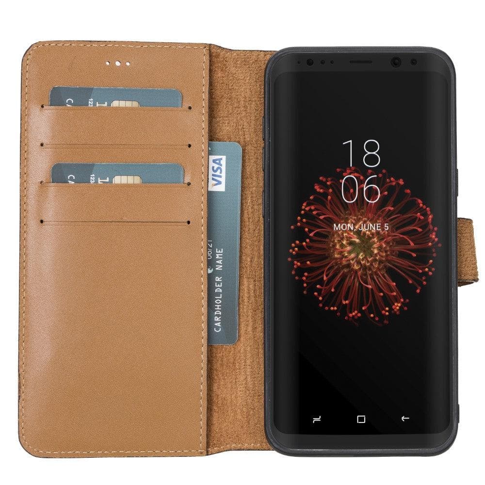 B2B - Samsung Galaxy S8 Series Leather Case | Detachable Wallet Bouletta B2B